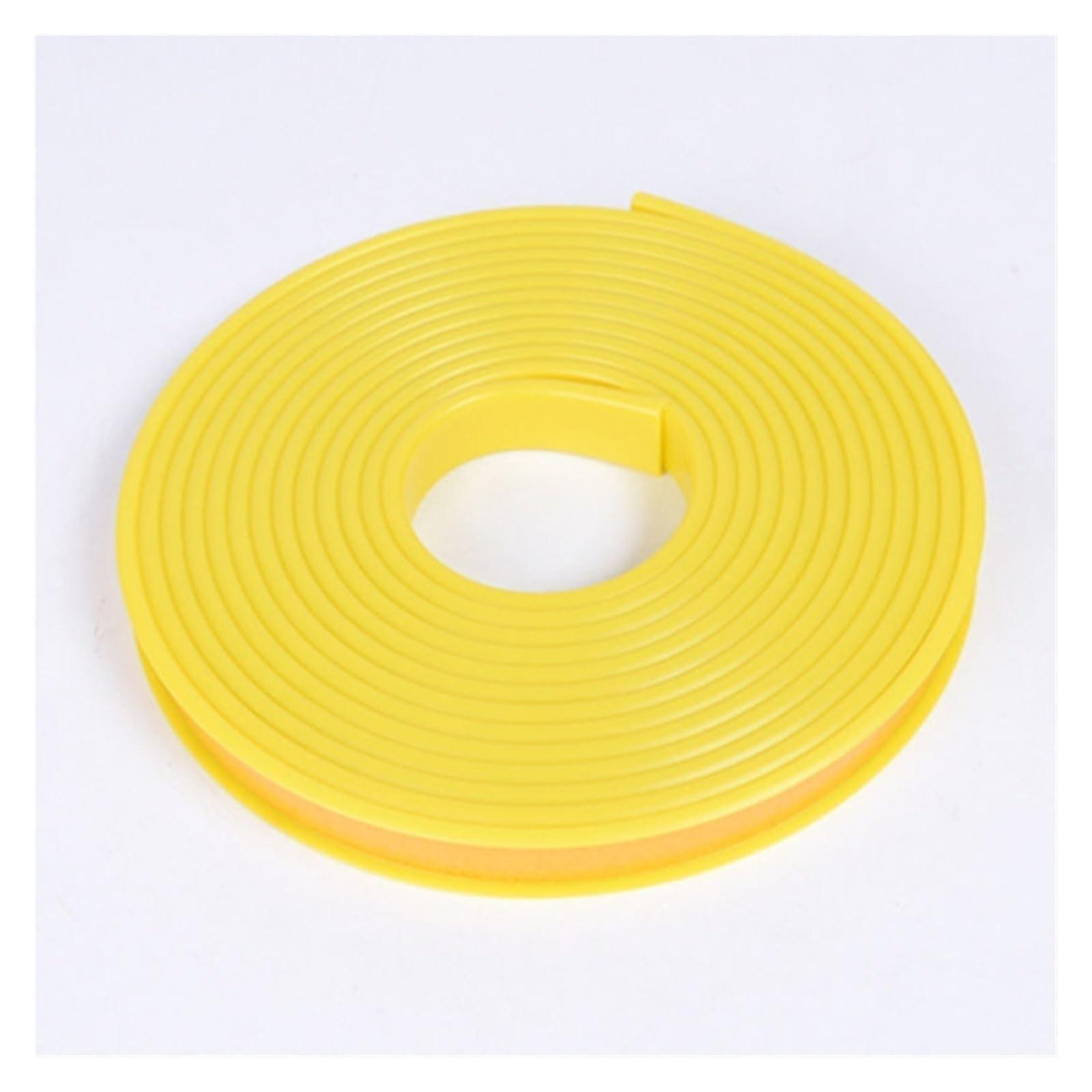 16.4 feet silicone edge guard – Ushaped, selfadhesive trim for desks, cabinets, yellow