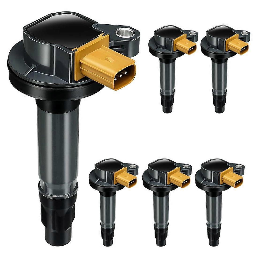UF646 Ignition Coil Packs and Spark Plugs Compatible with Ford F150 Explorer Expedition Taurus V6 V8