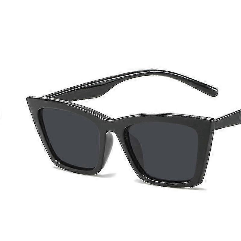 Ins Vintage Cat Eye Sluneční brýle Ženy Square Small Frame Sluneční brýle Žena Značka Návrhář Retro Odstíny Móda Oculos de Sol