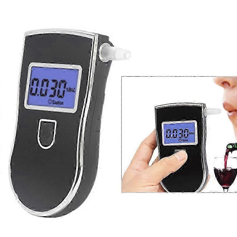 At-818 Professional-grade Mini Breathalyzer Portable Breath Alcohol Tester With Digital Lcd Screen