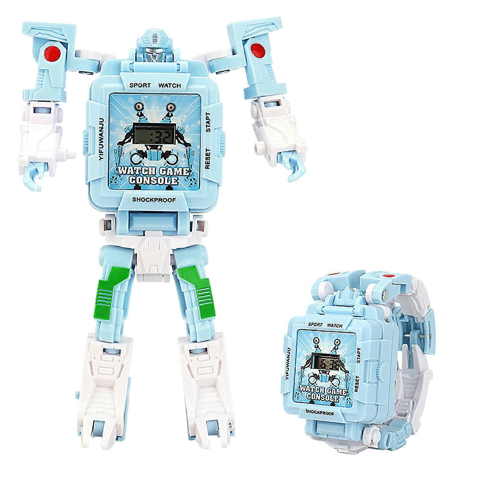 Deformerbar spelklocka Bärbar Deformerbar robotklocka Pojkar Och Flickor Födelsedagspresenter Julklappar LA742