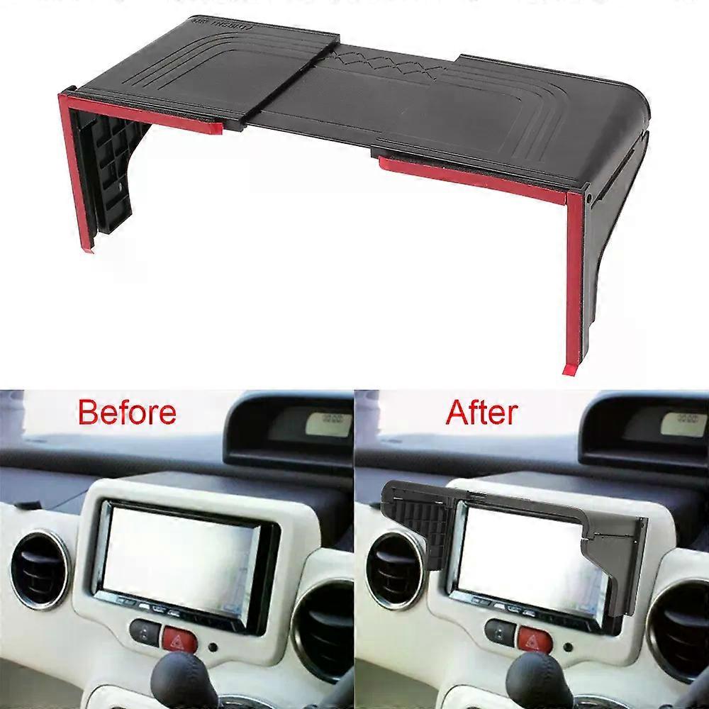 GPS Anti-Glare Shield 7-12 Inch Interior Accessories Car GPS Navigation Sun Shade Auto Accessories Display Screen Visor
