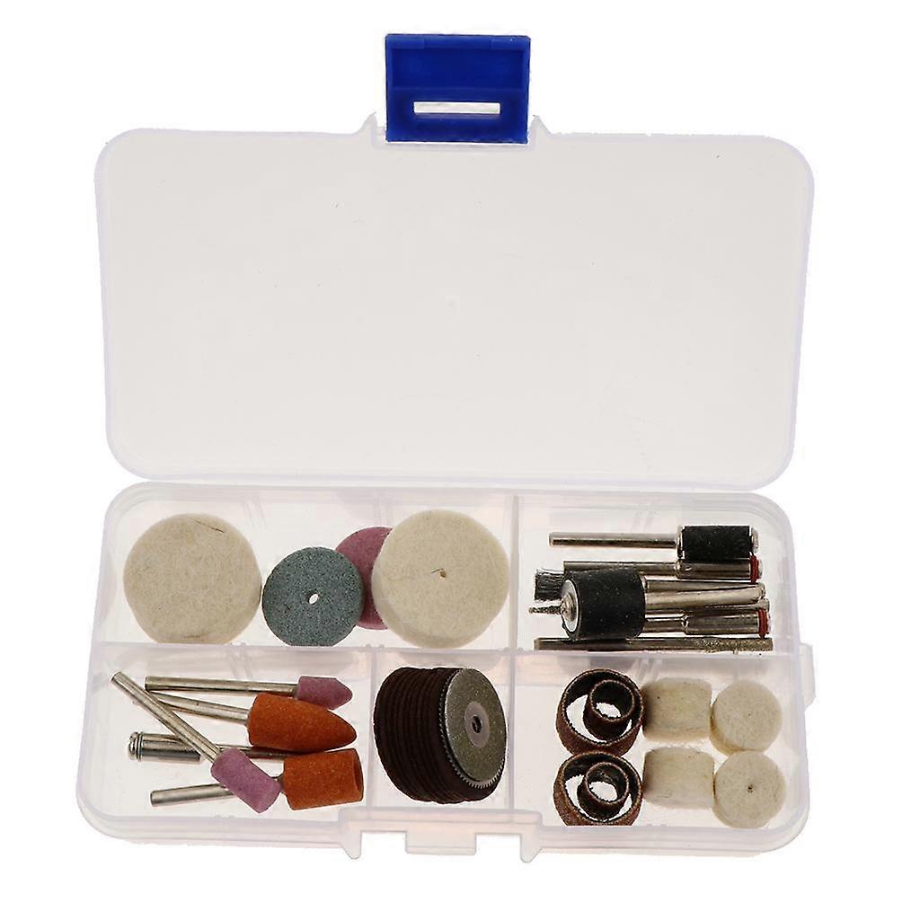 37pcs/Set Rotary Tool Accessories Kit Grinding Polishing