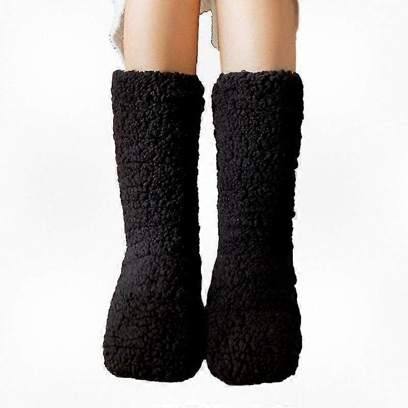 Girl's Fleece Thermal Socks Thickened Comfy Breathable Winter Warm Socks