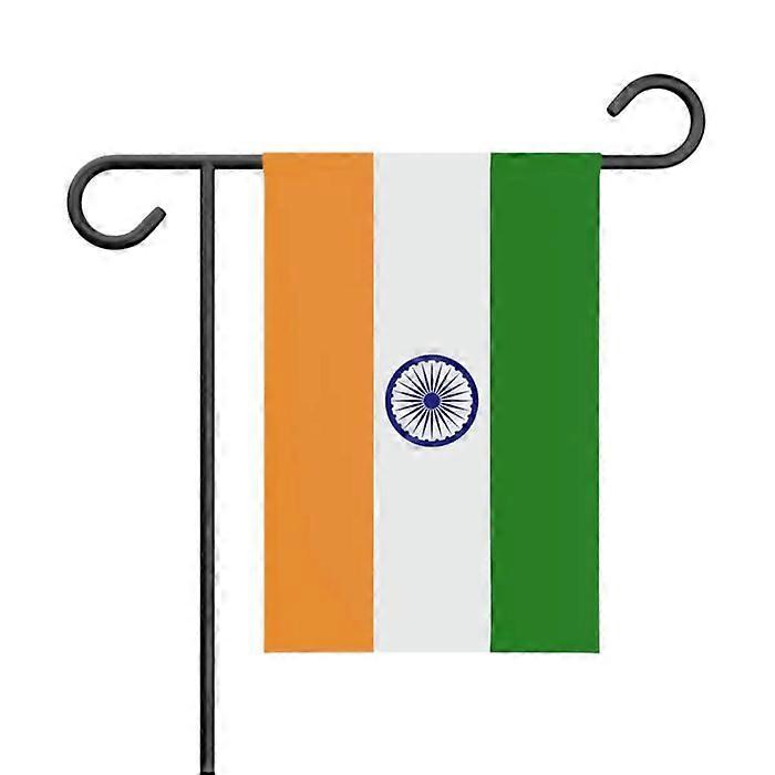 Flag - India - 32 x 47.5 cm - Polyester - Double-Sided Print - Outdoor Garden