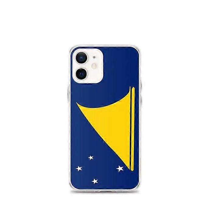Phone Case - PIXELFORMA - Tokelau Flag - Compatible with iPhone 12 mini - Flexible - Shockproof
