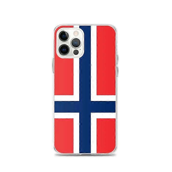 Svalbard and Jan Mayen Flag Phone Case - iPhone 12 Pro