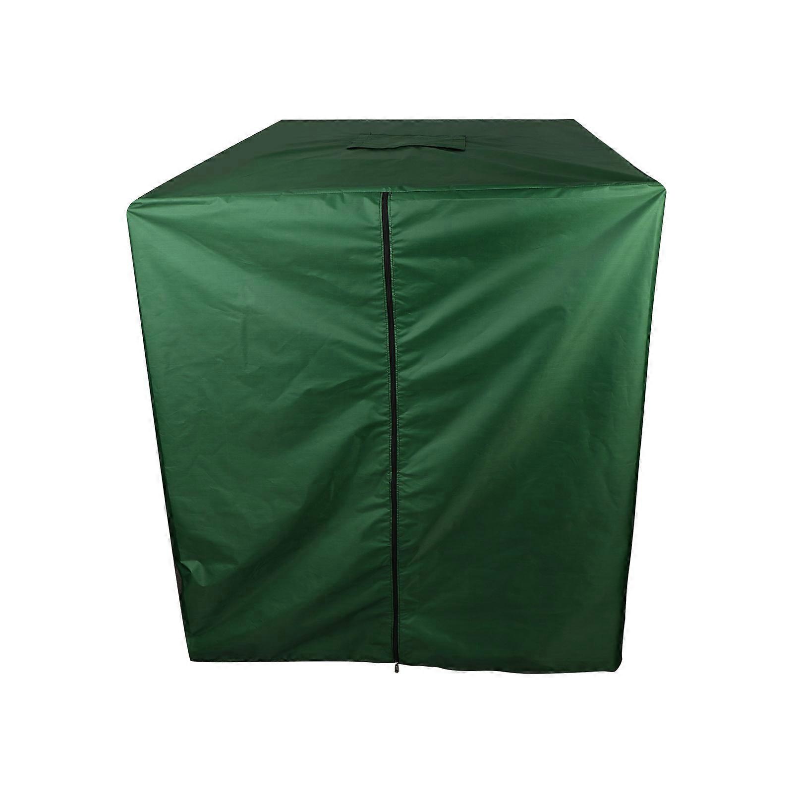 Capa de Bolsa IBC para Água de 275 Galões 1000L para Capa Protetora de Tanque com Zíper Verde