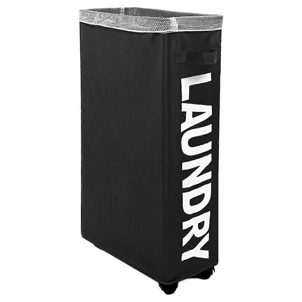 Rolling Laundry Washing with Caster Wheels Rolling Laundry Hamper for Bathroom