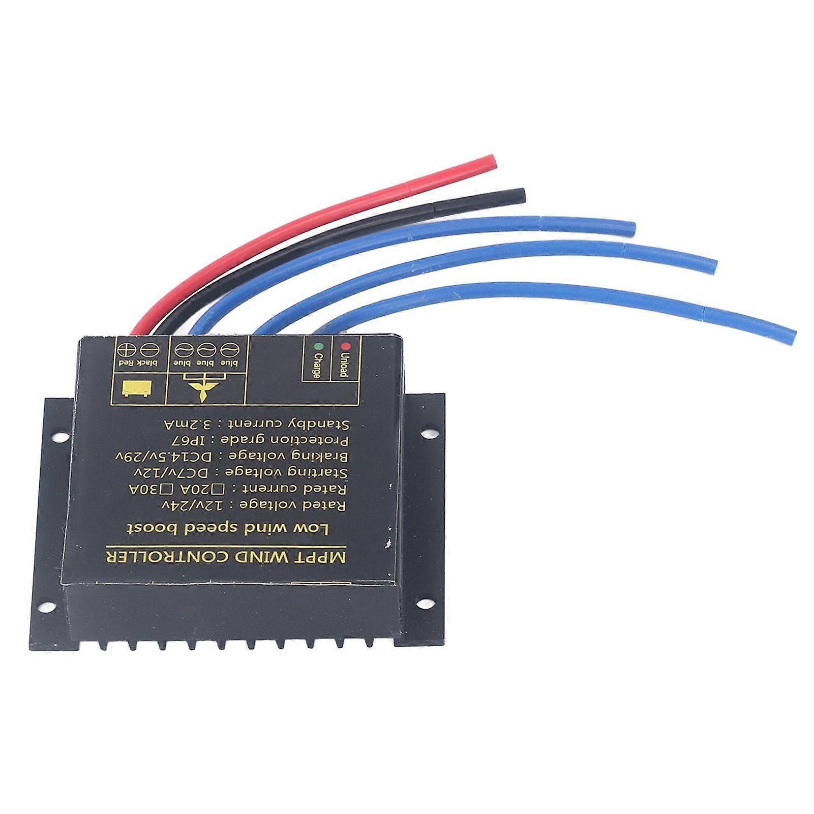 2025 Latest Model  MPPT Wind Turbine Controller 12V 24V Charge Regulator IP67