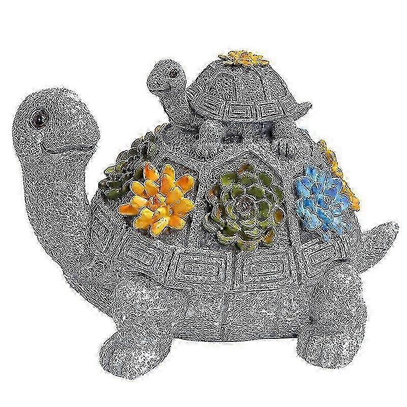 Turtle-shaped Ashtray with Lid Non-slip Base for Office and Outdoor Tables