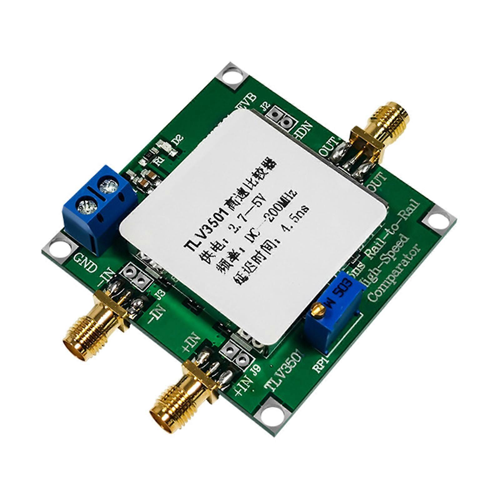 4.5Ns Highs Speed Voltages Comparator Module Compares Sinusoidal to SquareWaves from Rail to Rail