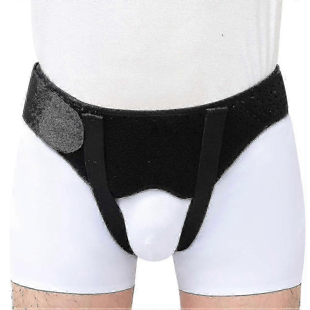 Inguinal Hernia Belt For Men And Women - Soft Hernia With 2 Removable Pads