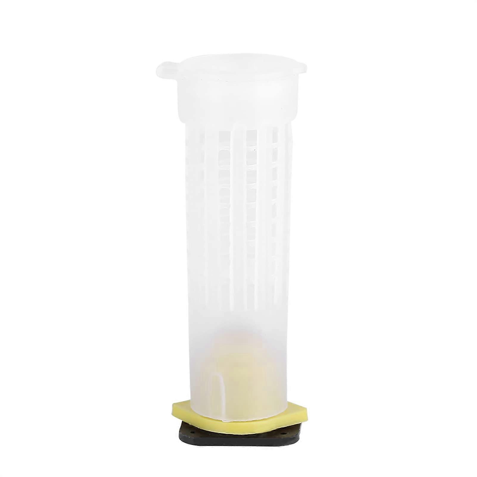 Durable Beekeeping Cup Set with Queen Bee Cages and Scooters, Non-Toxic Beekeeping Tools for Complete Rearing Kit