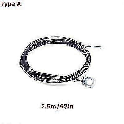 2m-5m الصالة الرياضية كابل سلك حبل الثقيلة قطع غيار الصلب للمنزل الصالة الرياضية اللياقة البدنية كابل ملحقات بكرة ضياء 5 مم