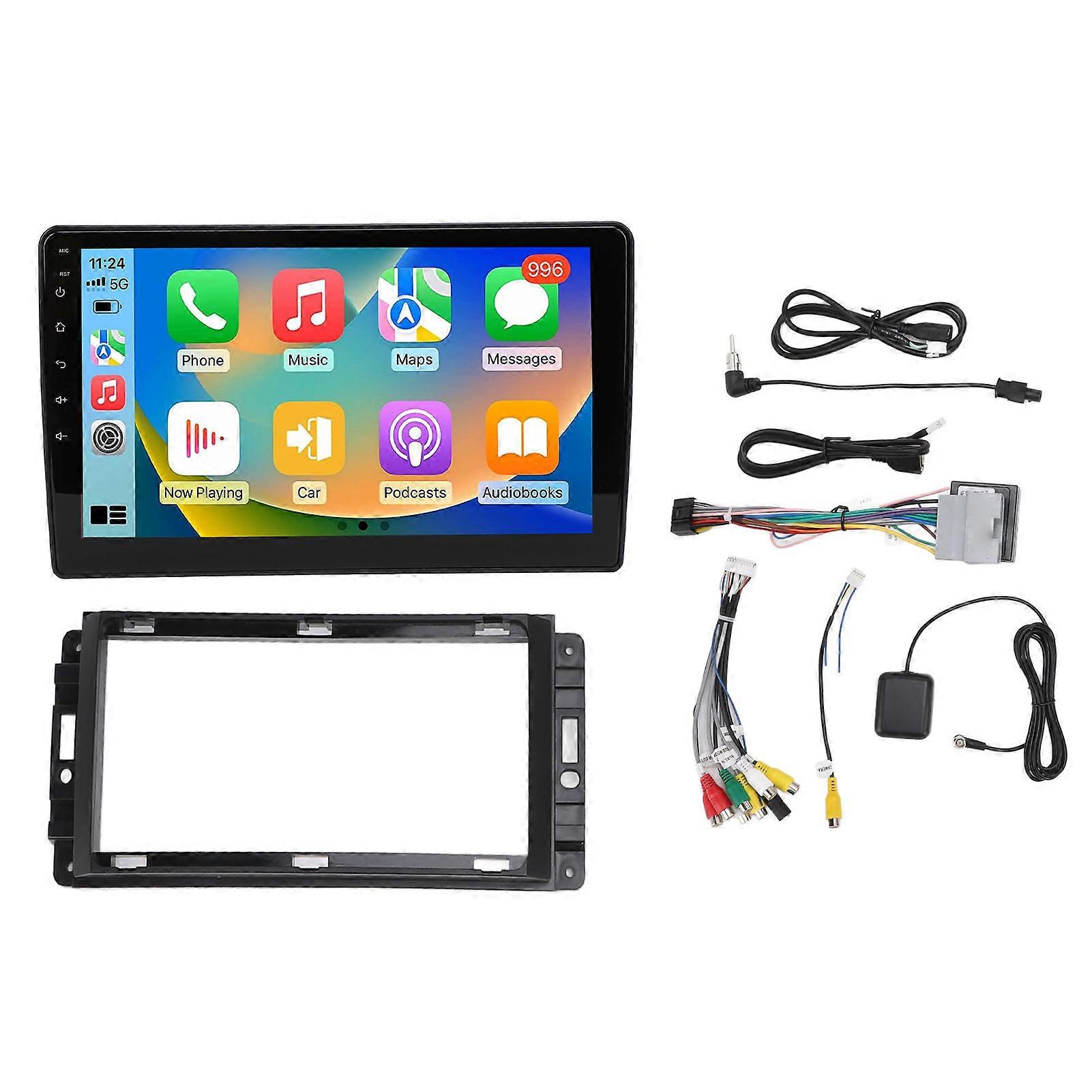 10.1 Inch Android 13 Car Radio Stereo Touchscreen with Wireless CarPlay Bluetooth Navigation and Android Auto Compatible