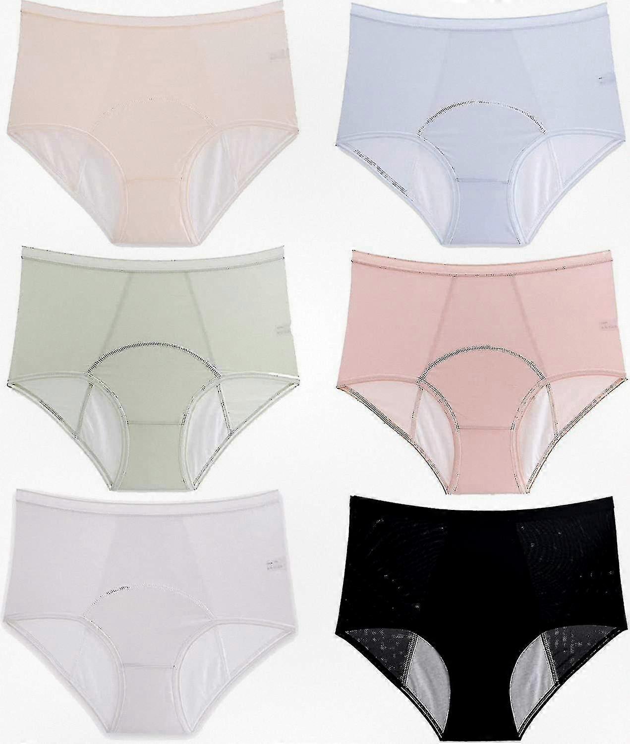 Everdries Leakproof Underwear for Women High Waisted Absorbent Panties for Bladder Leakage Protection