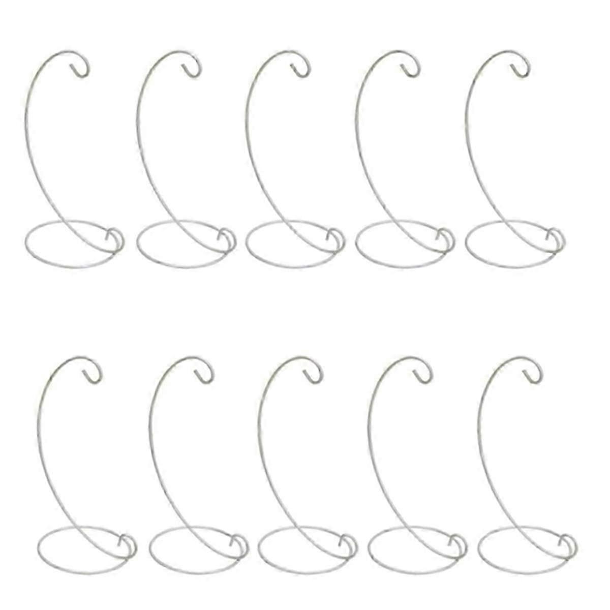 10Pcs Retro Iron Holders Ornament Hanging Display Stand A