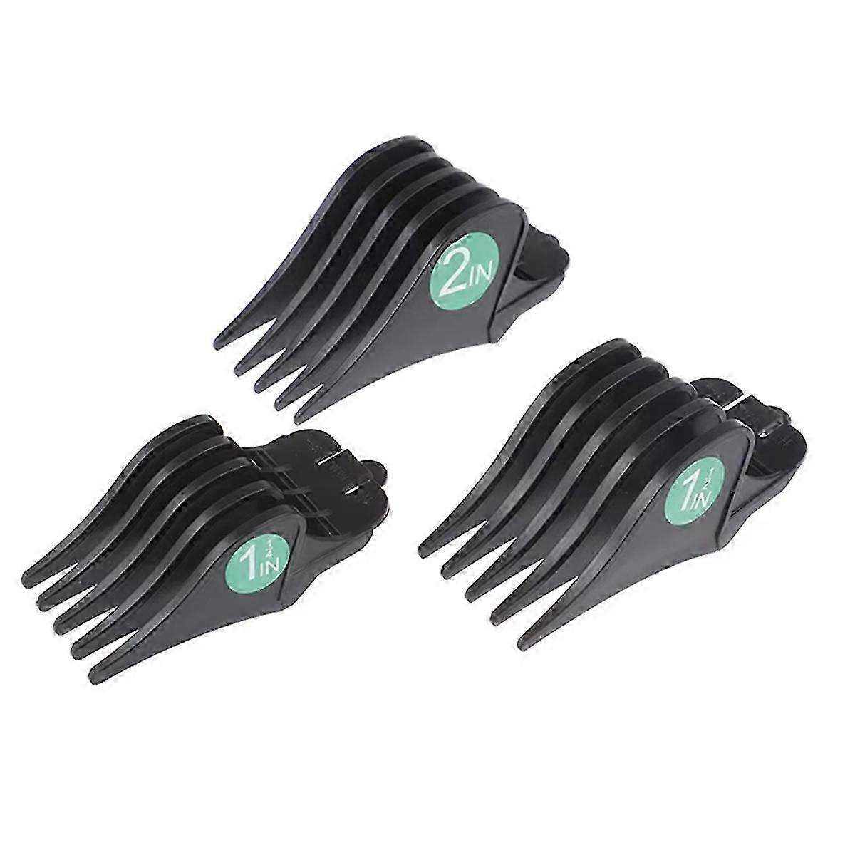 3PCS Professional Clipper Comb Attachments - 32/38/51mm Large Size Guide