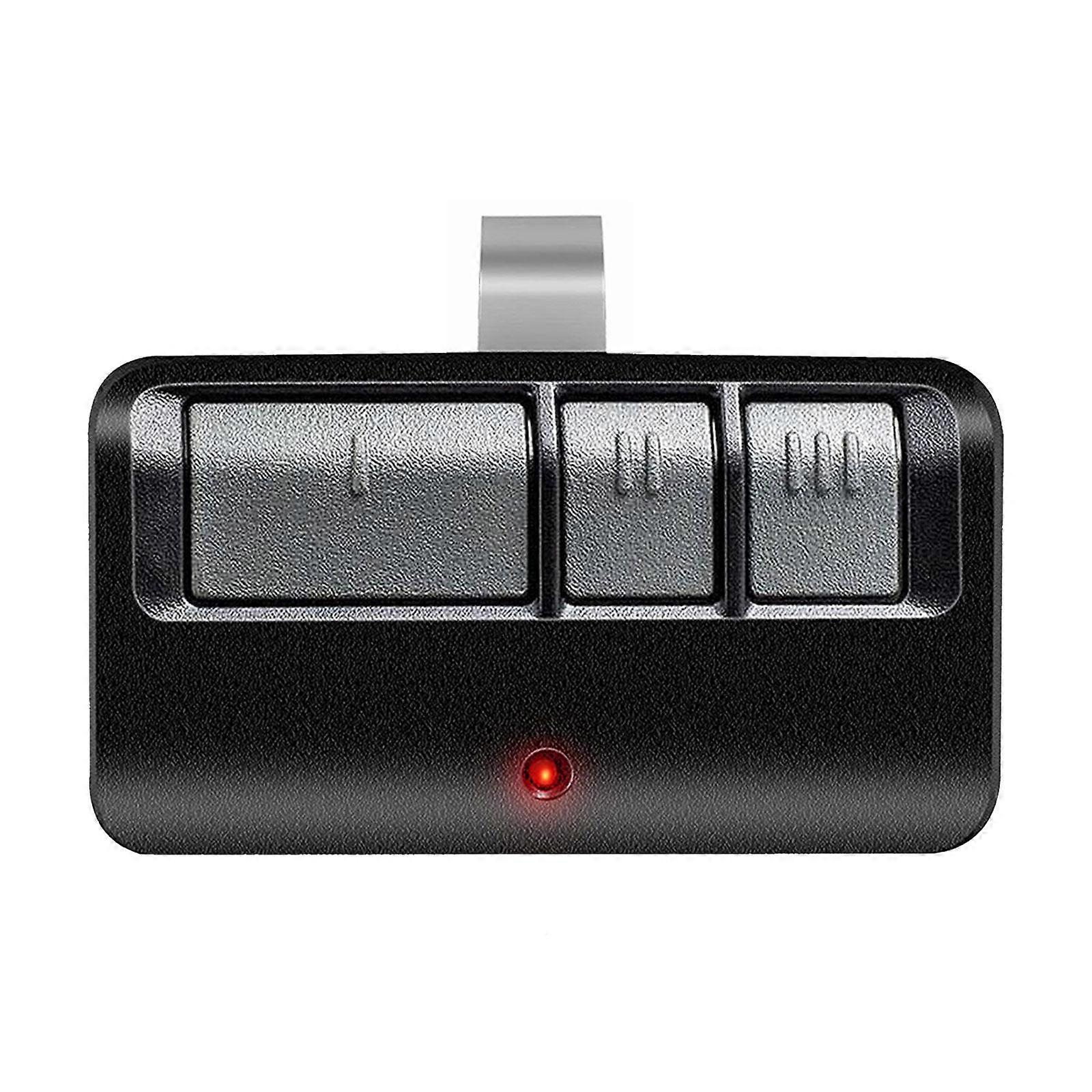 For Chamberlain LiftMaster 3-Channel Garage Door Opener Remote Control 893MAX Universal Replacement Easy Programming Visor Clip Design