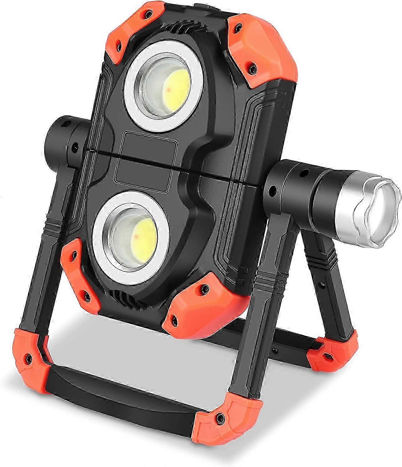 USB Rechargeable Folding Portable Waterproof LED Work Light