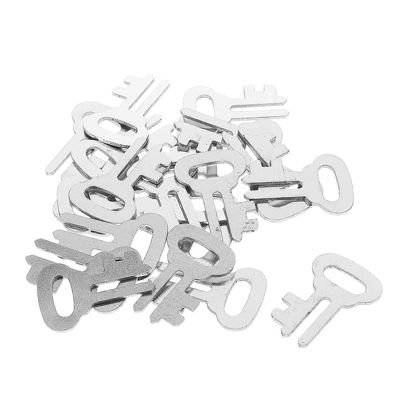 20pcs Lockable Money Bank Replacement Keys for Coin Boxes Cash Box Accessories Secure Your Savings with Compatible Replacement Keys