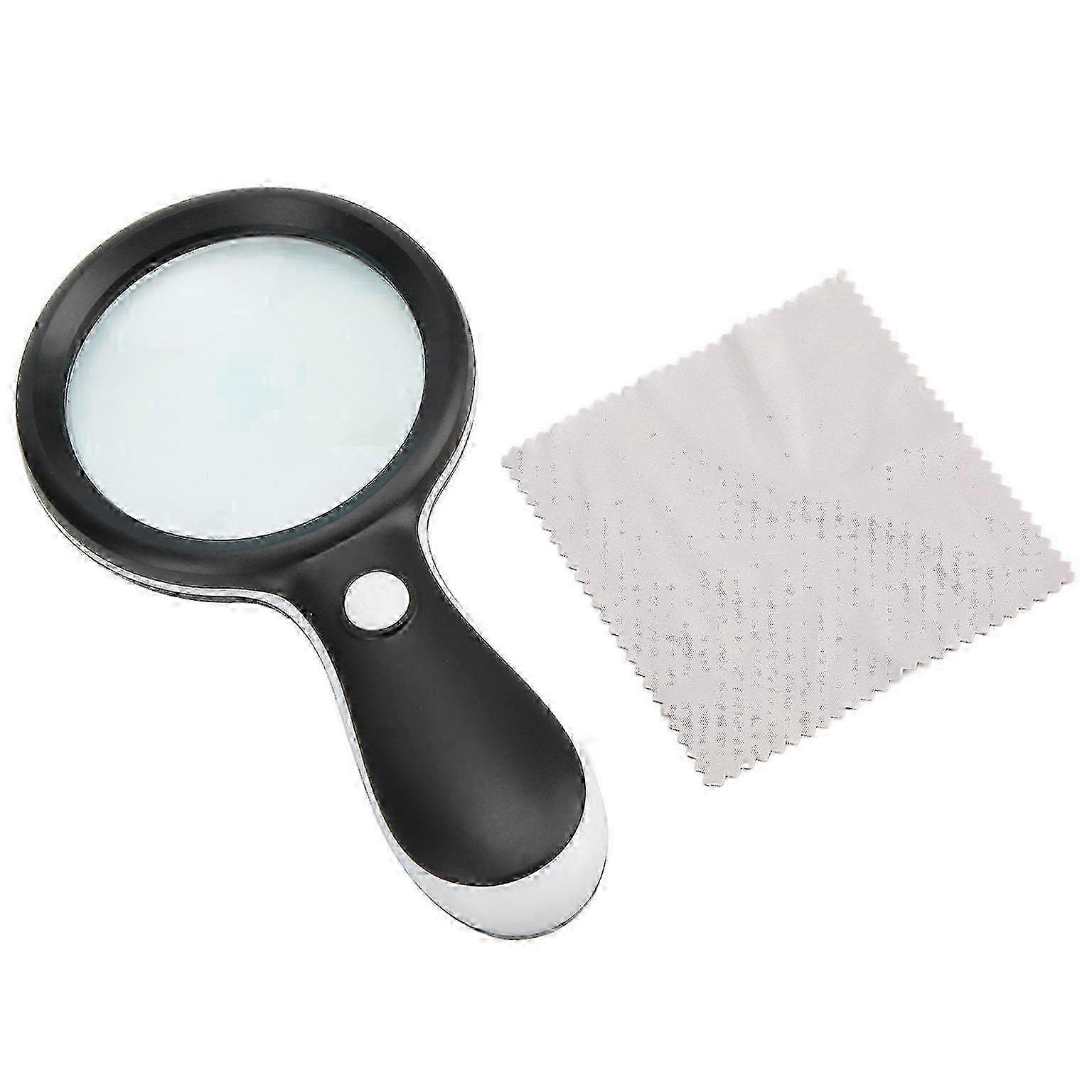 LED Magnifying Glass Handheld Illuminated Magnifier with Light