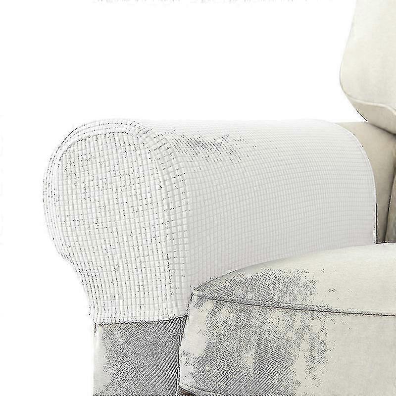 Möbel armstödsöverdrag - Spandex elastiska överdrag för soff-/stolarmskydd - 2st
