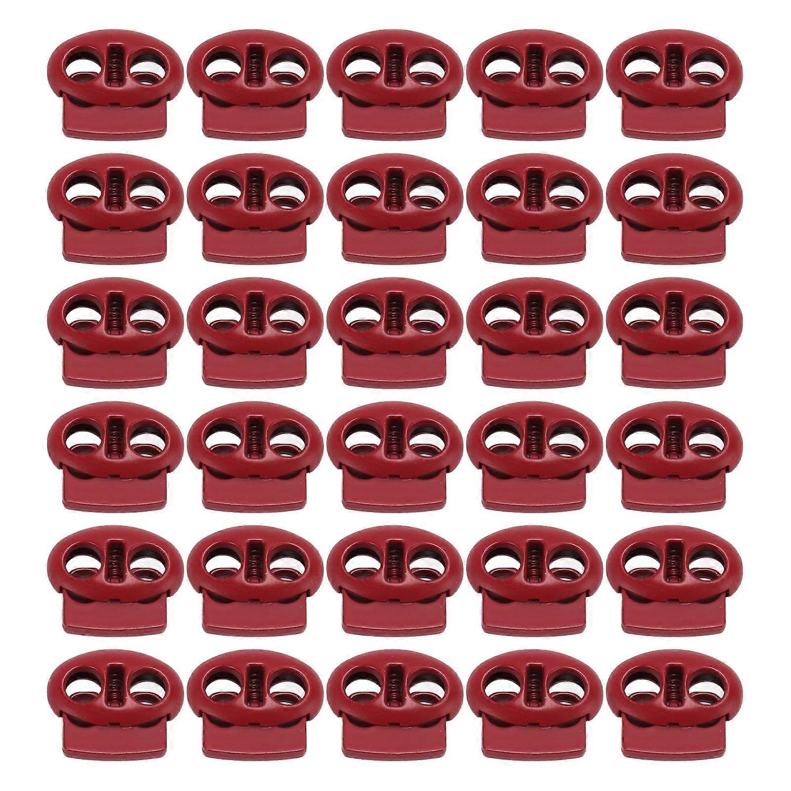 2025 Latest Model  30Pcs Spring Cord Lock Zinc Alloy Durable Multipurpose