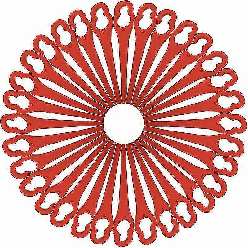 Pack of 100 replacement plastic blades suitable for a specific brand model of 20-1 97699 2002706 FE220