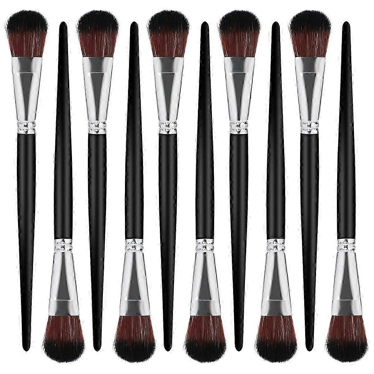 Akryylimaalausmoppi ja soikeat sekoitussiveltimet - 10 kpl akryyli-, öljy- ja guassimaalille