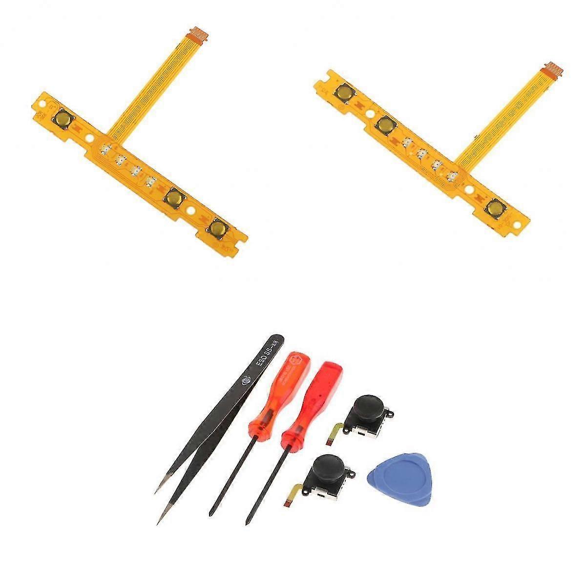 2x 3D L/R Analog Stick + SL SR Button Flex Cable for Nintendo Switch Joy-con