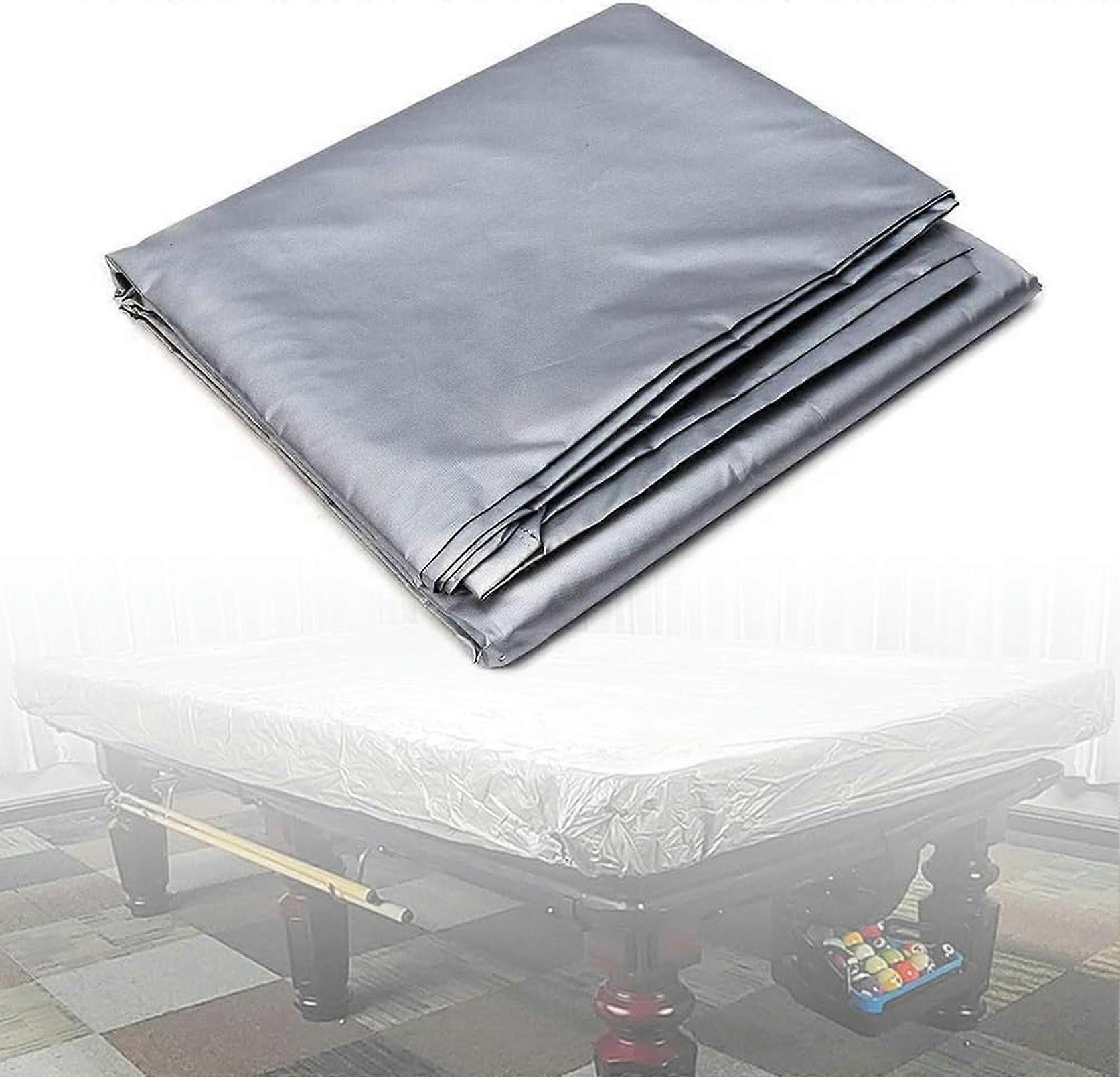 PVC Snooker Table Cover for 7/8/9/10/12 Foot Pool Tables