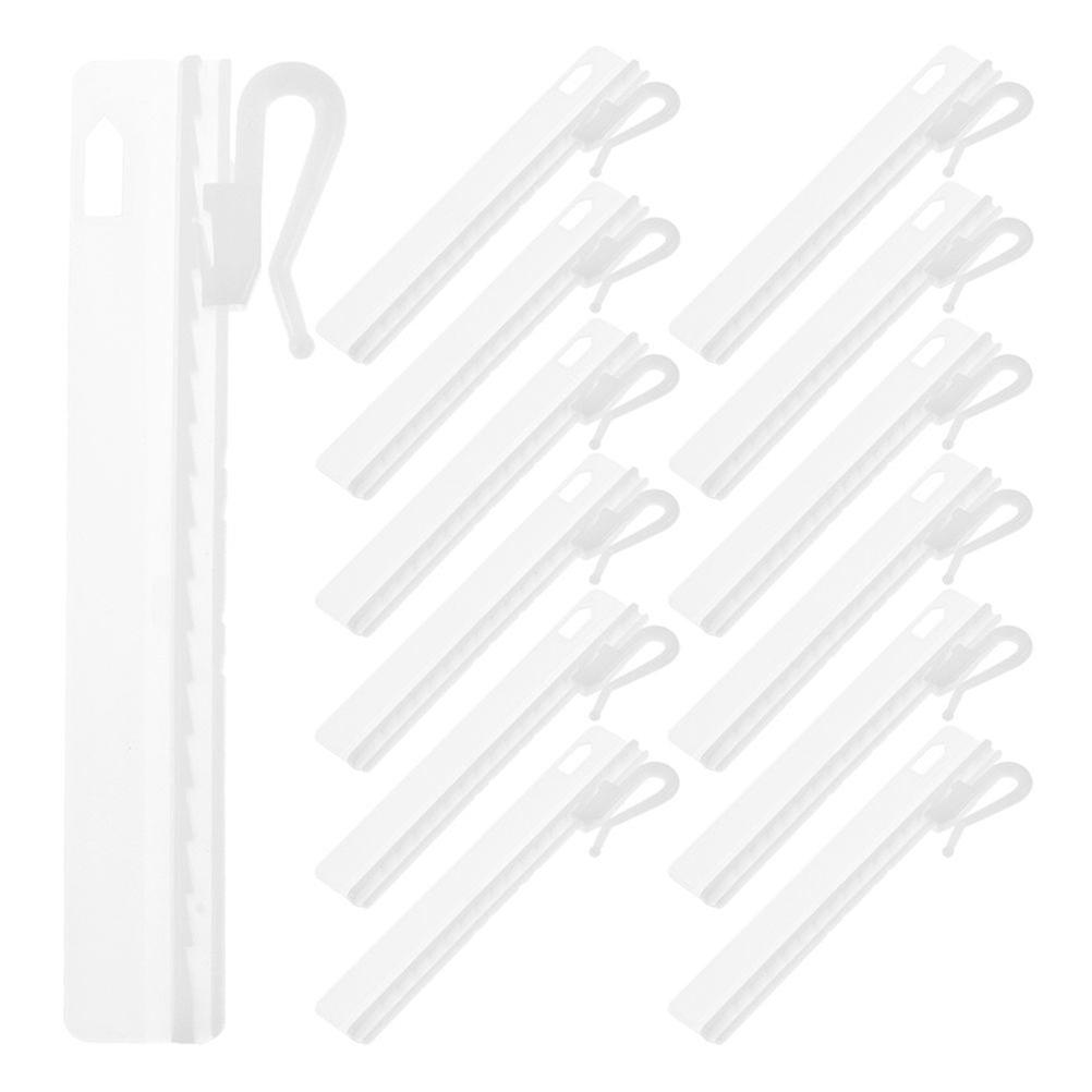 25pcs Plastic Curtain Hooks Pinch Curtain Hooks Curtain Clips Hooks for Window Drapery Ceiling Track Door Curtain Shower Curtain