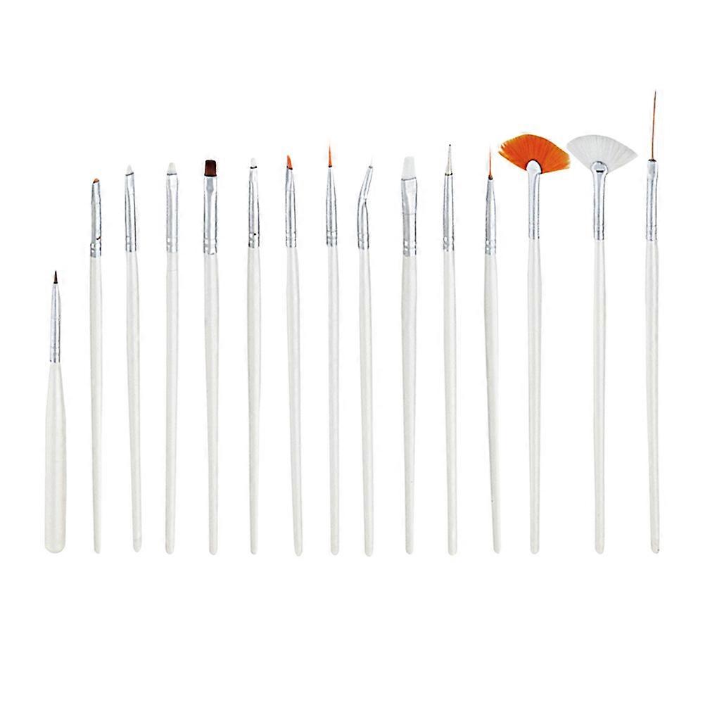Cake Decorating Pen For Personal Users In White Color Suitable For UV Gel Nail Art 30Pcs