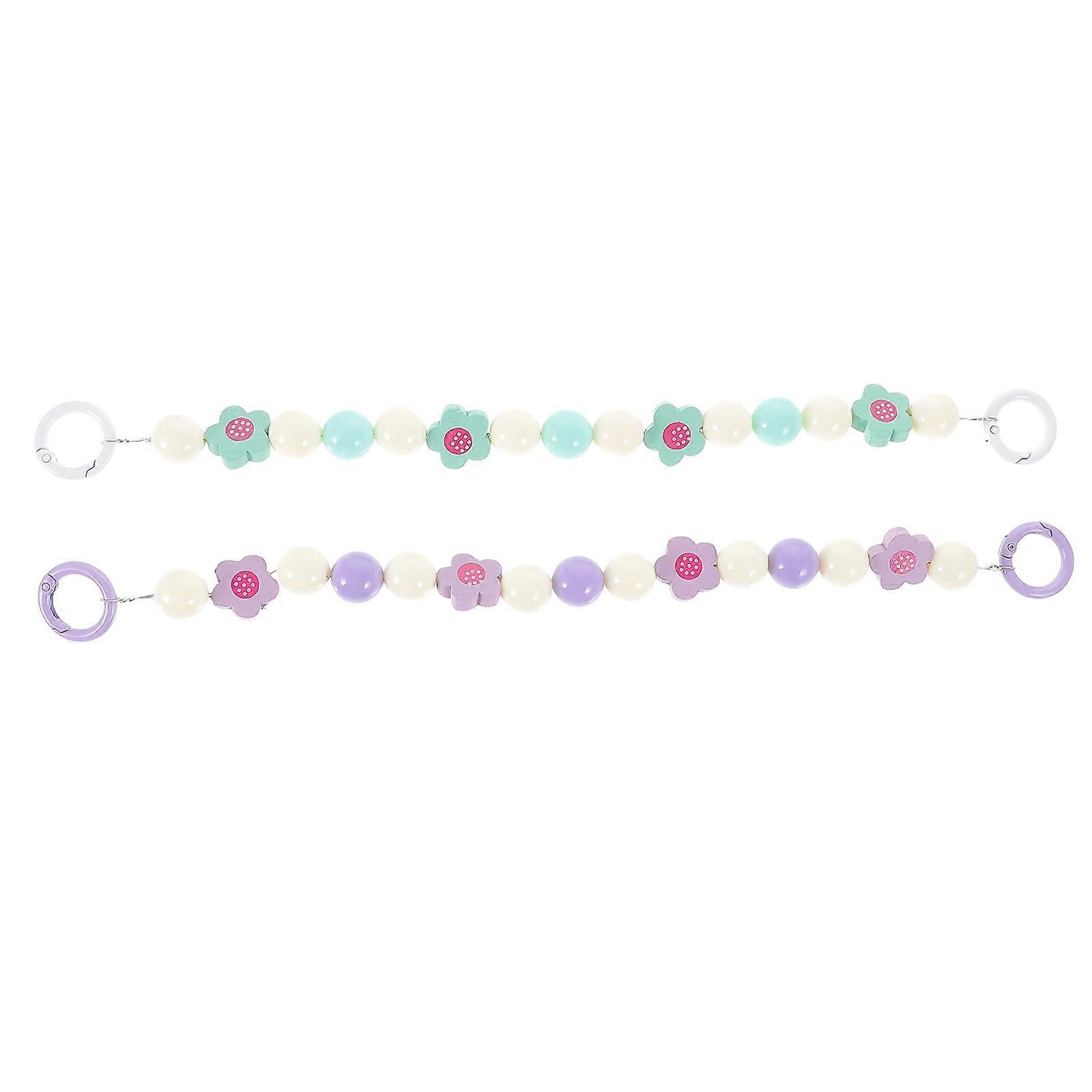 Phone Hanging Chain, Unique Beaded Design for Safe and Convenient Phone Carrying