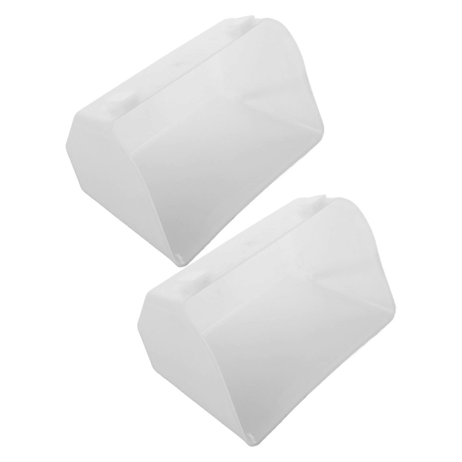 Chicken Feeders and Drinkers Lightweight Plastic Feeding Tool For Chicken And Pigeon 7.9×4.5×4.1in Easy to Clean 2Set
