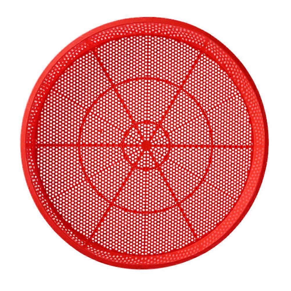 Plastic Fine Mesh Flour Sifter Round Strainer for Baking and Cooking – Easy Cleanup and Storage for Sifting Flour and Powdered Sugar