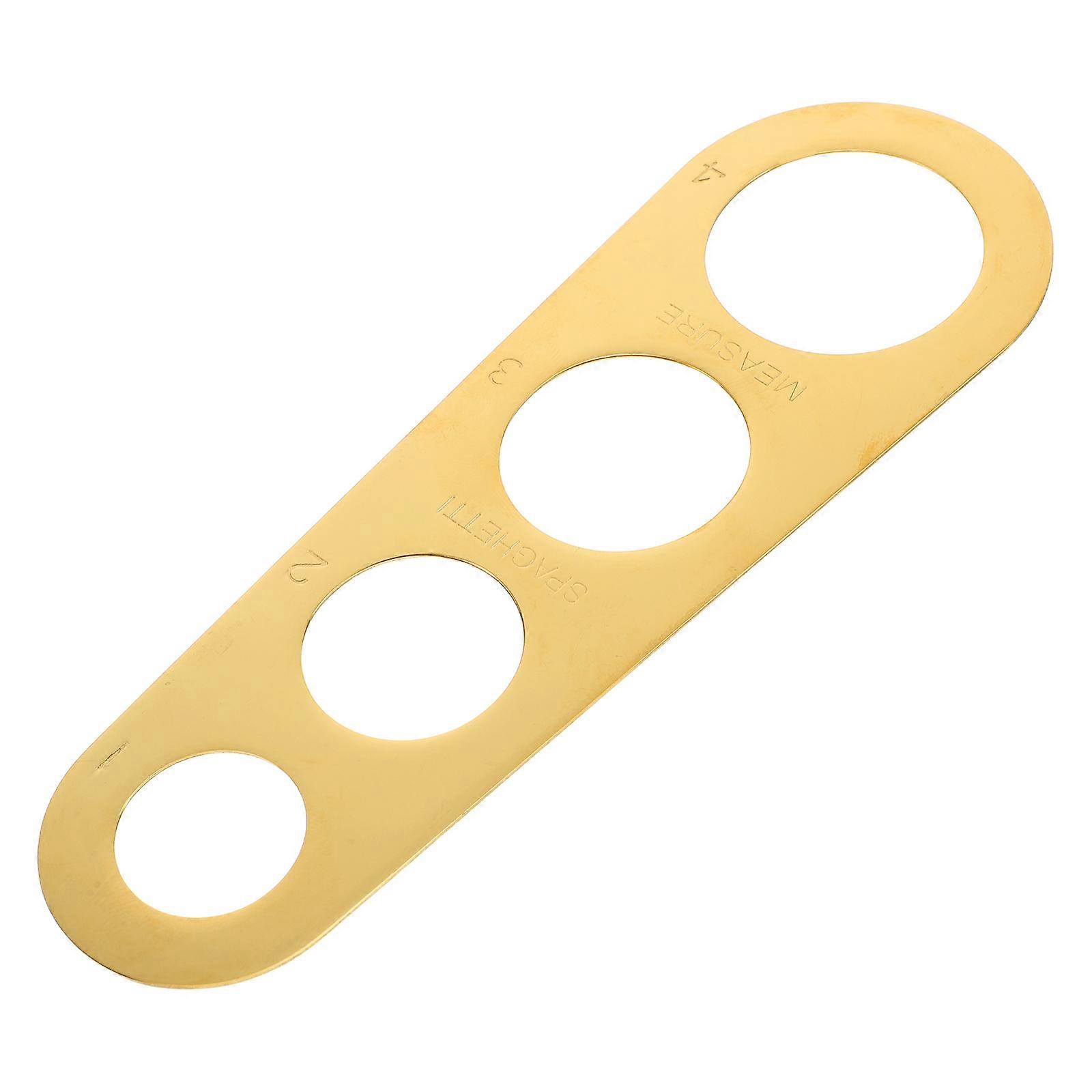 Measuring Noodles Tool Spaghetti Measurer For Kitchen Gadget 18 00X6 00X0 20Cm Golden 1Pack
