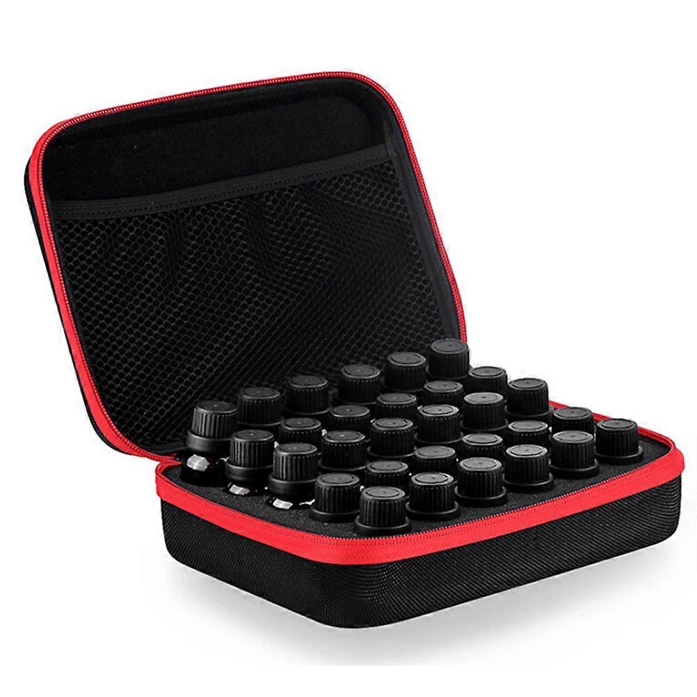 Essential Oil Holder Red 21x17x6cm EVA Material Travel Friendly Organizer For Users Of Essential Oils 1Set