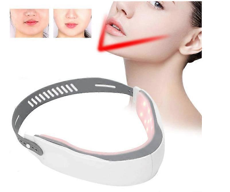 Double Chin Eliminator, Jawline Shaper, Face Sculpting Device Face Lifting Device Machine for Double Chin Double Chin Removing Face Lifting(White)