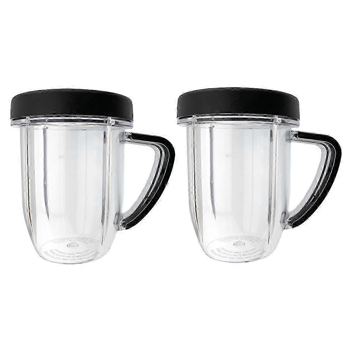 Replacement 30 Ounce Cup Jar with Handle Mug with Lip Ring Part, Compatible for RX 1700W -301, 2 Pa