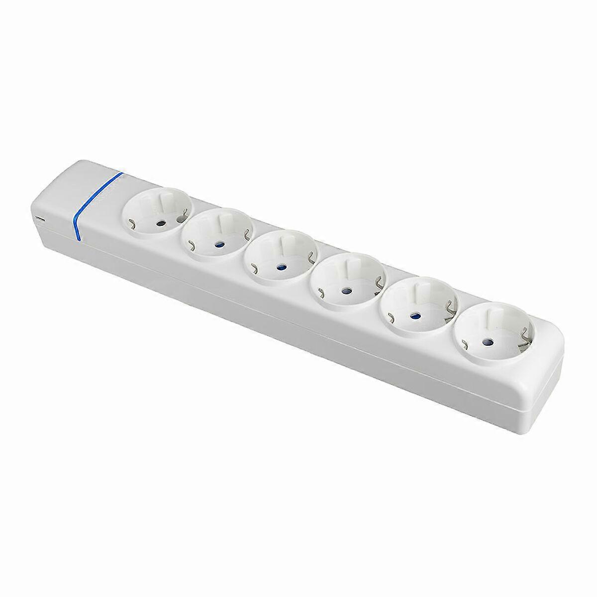 6-socket plugboard without power switch Solera 8006p 250 V 16 A