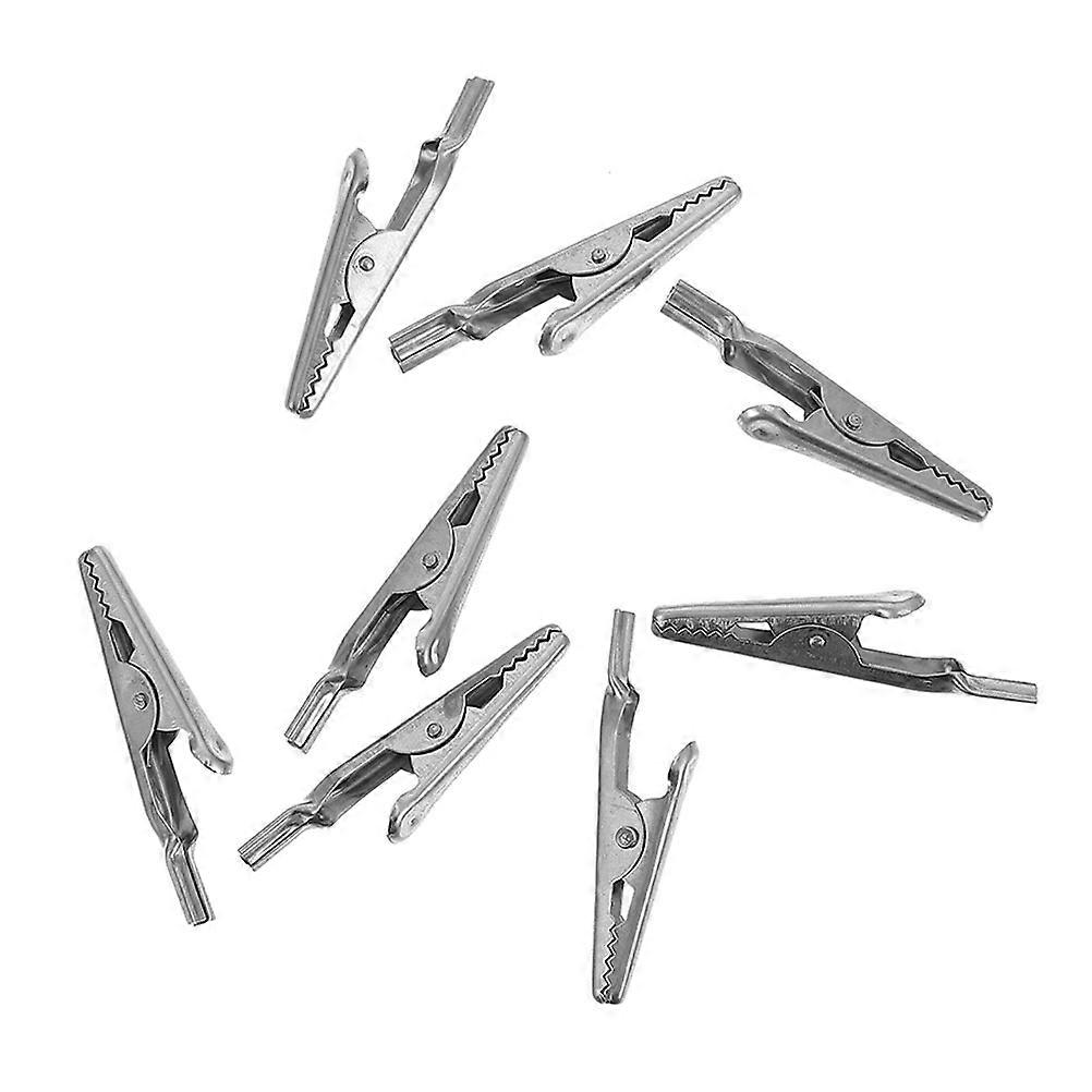 It looks like you're listing a product description for **stainless steel clips**, possibly for use in electronics, electrical testing, or DIY