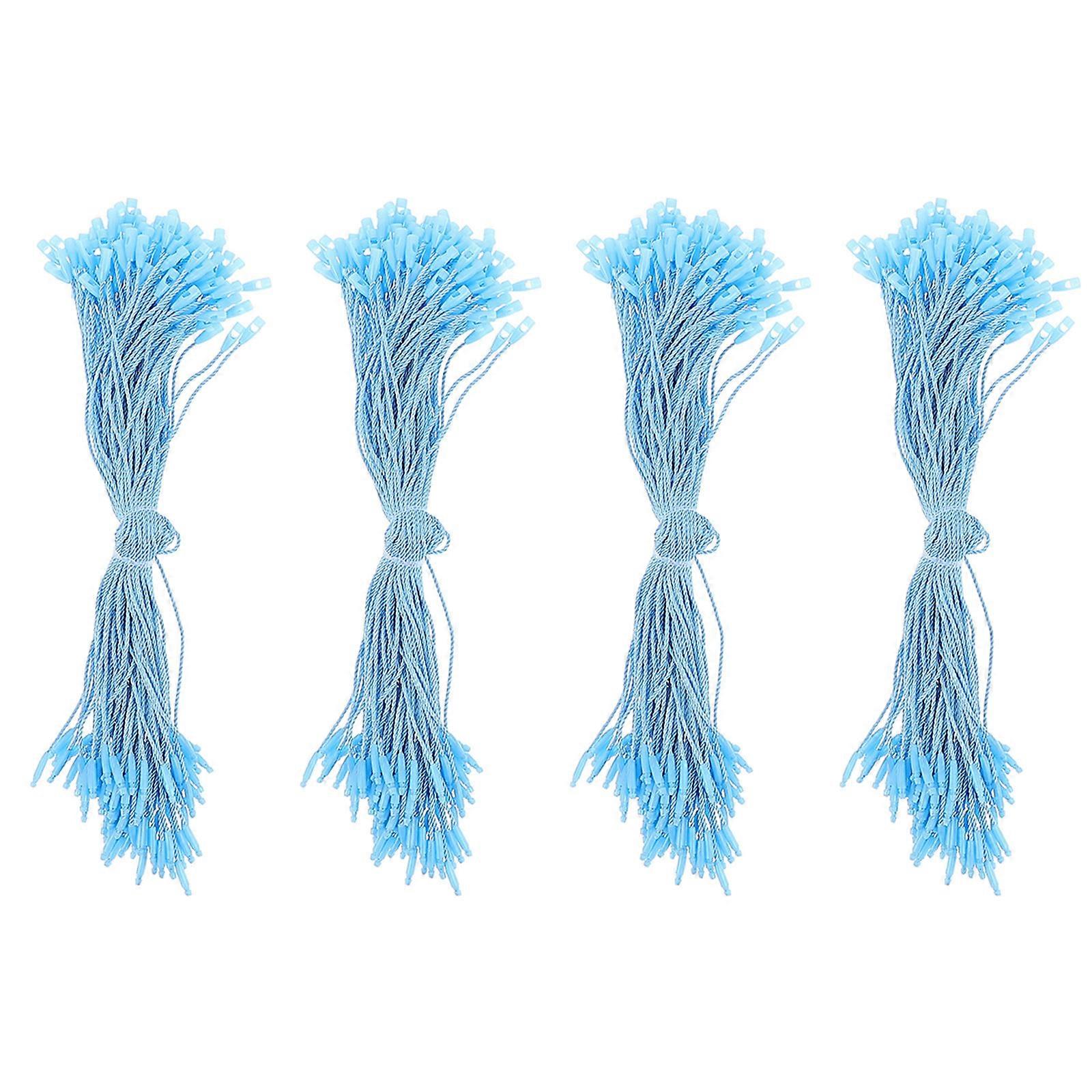 1000Pcs Cotton Hanging Tag String Fasteners Loop Hook Ties