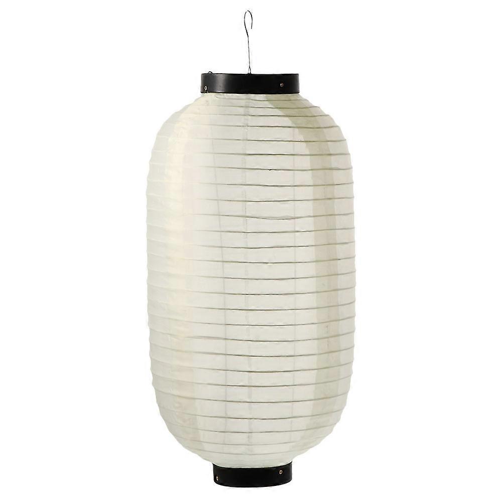 Traditional Japanese-Style Lanterns Foldable Round Beige For Party Decoration 1Set