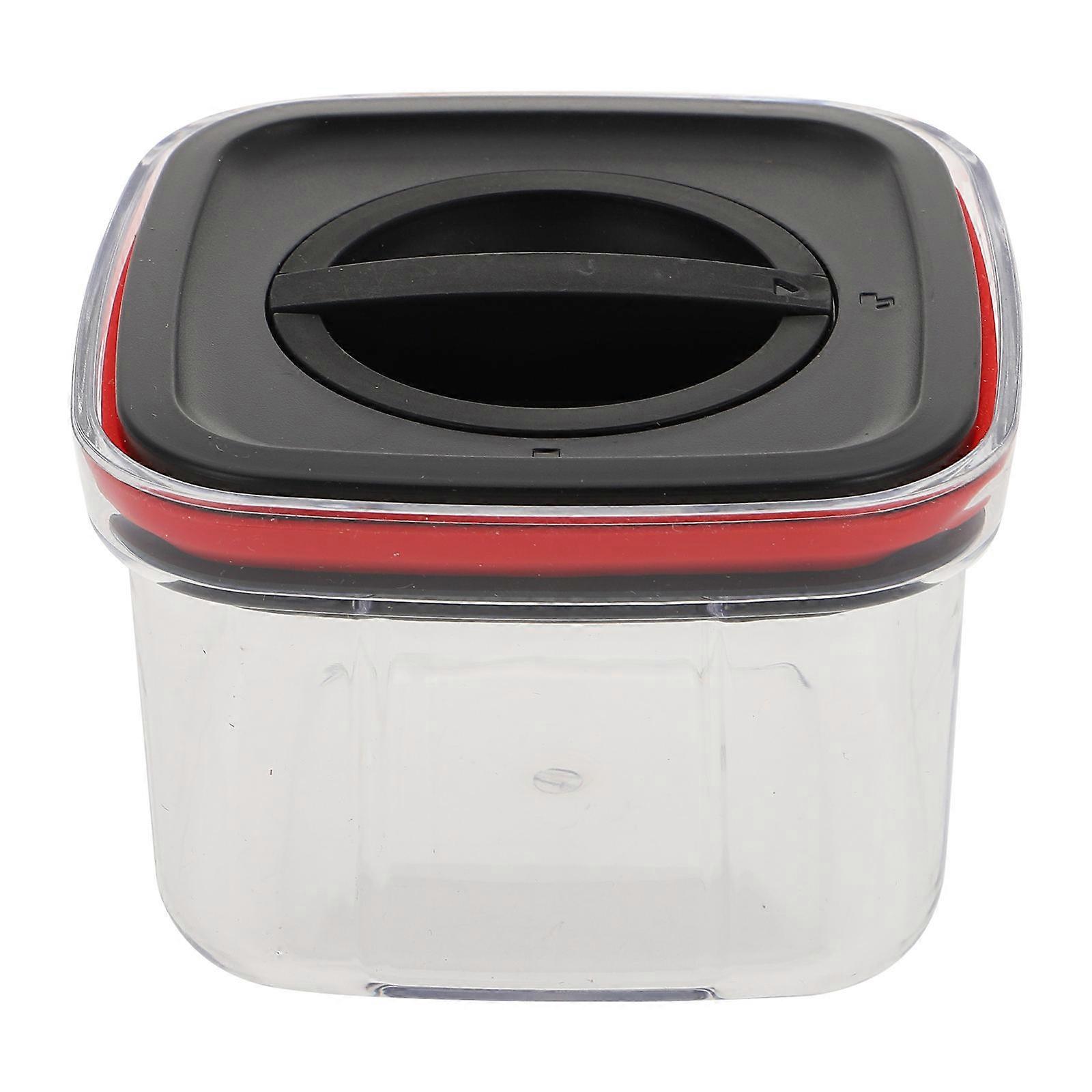 Airtight Storage Jar 1Pcs PP Black Stackable Space Saver for Sealed Storage Jar Use