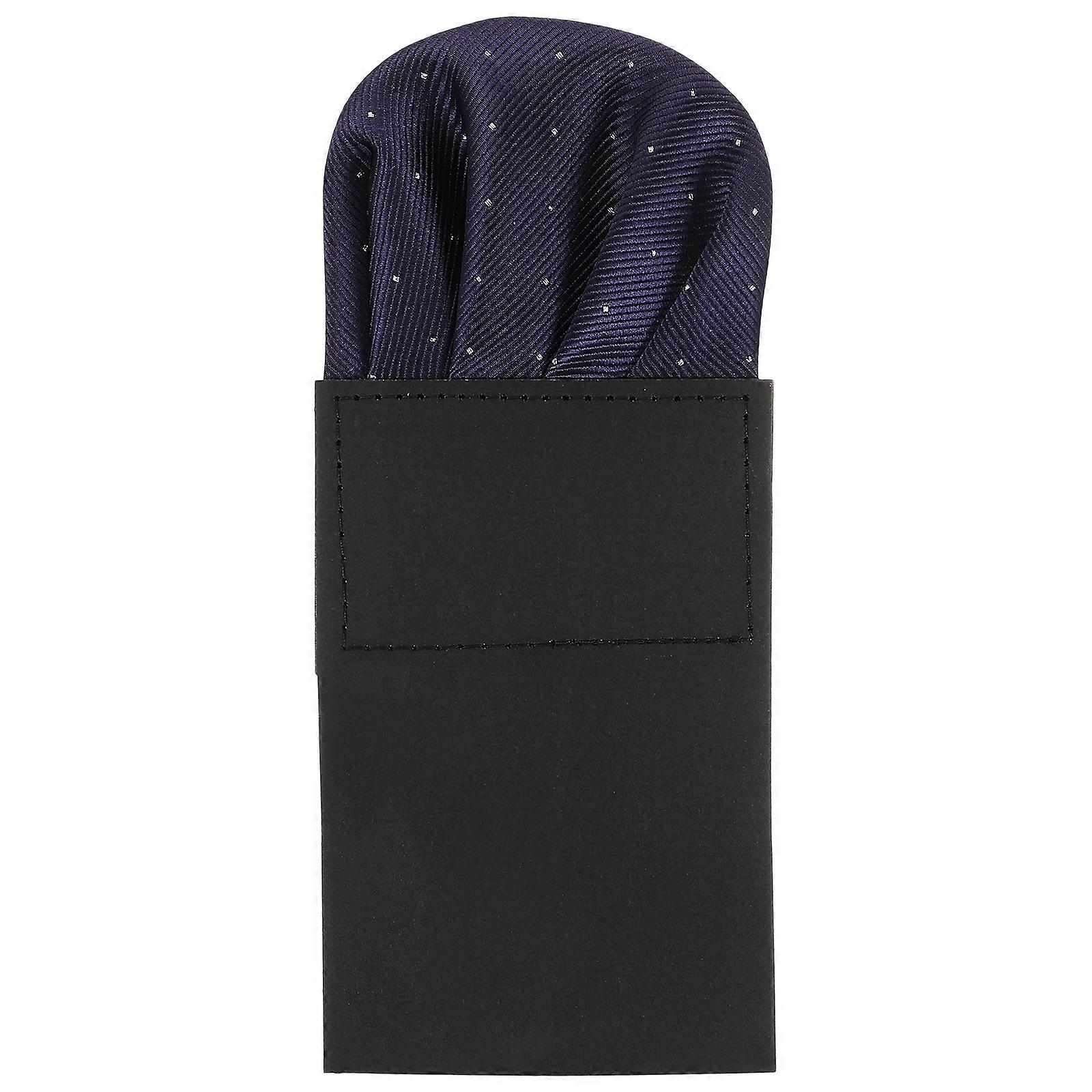 Decorative Pocket Square Pre-Folded Men Suit Breast Pocket Accessory 1Set