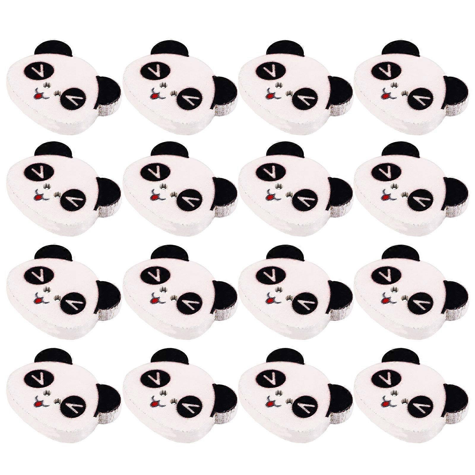 Cute Small Panda Button Accessories Multi Colored Diy Style Sewing Fasteners 100Pcs