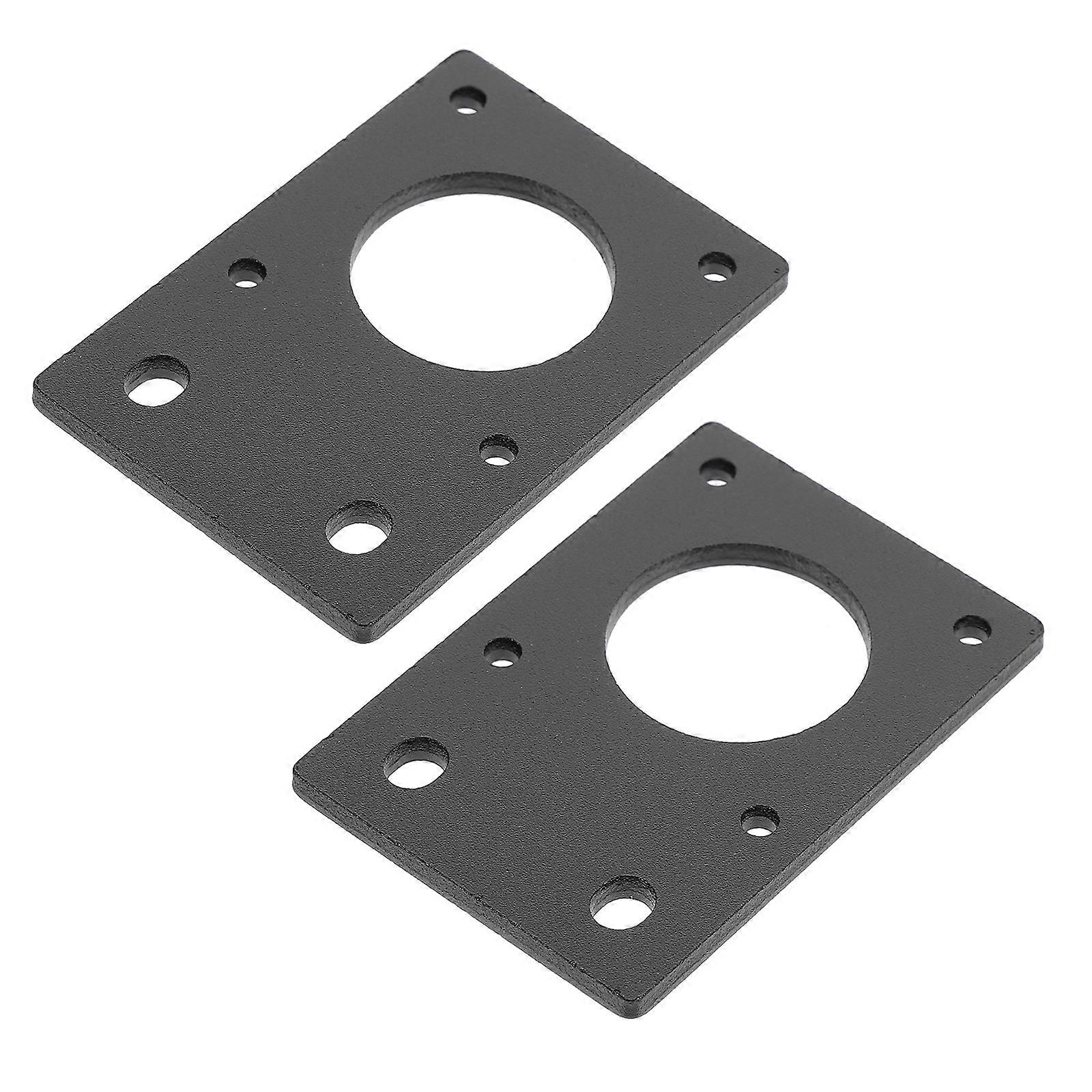 Stepper Motor Mounting Plate Aluminum Fixed Bracket for 3D Printer 6X4CM Adjustable Tension 2Pcs